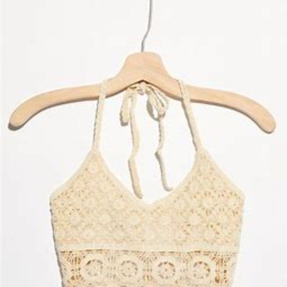 Free People Sydney Crochet Bralette - Luna - Picture 7 of 13
